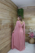 Vestido três listras pequenas com capa